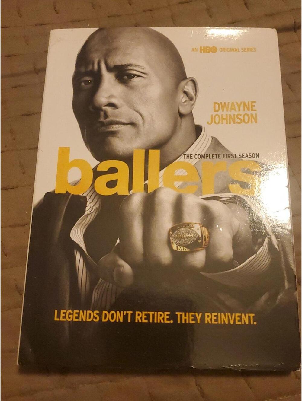 Ballers, Season 1 DVD, 2 Disc Set Dwayne Johnson, the Rock